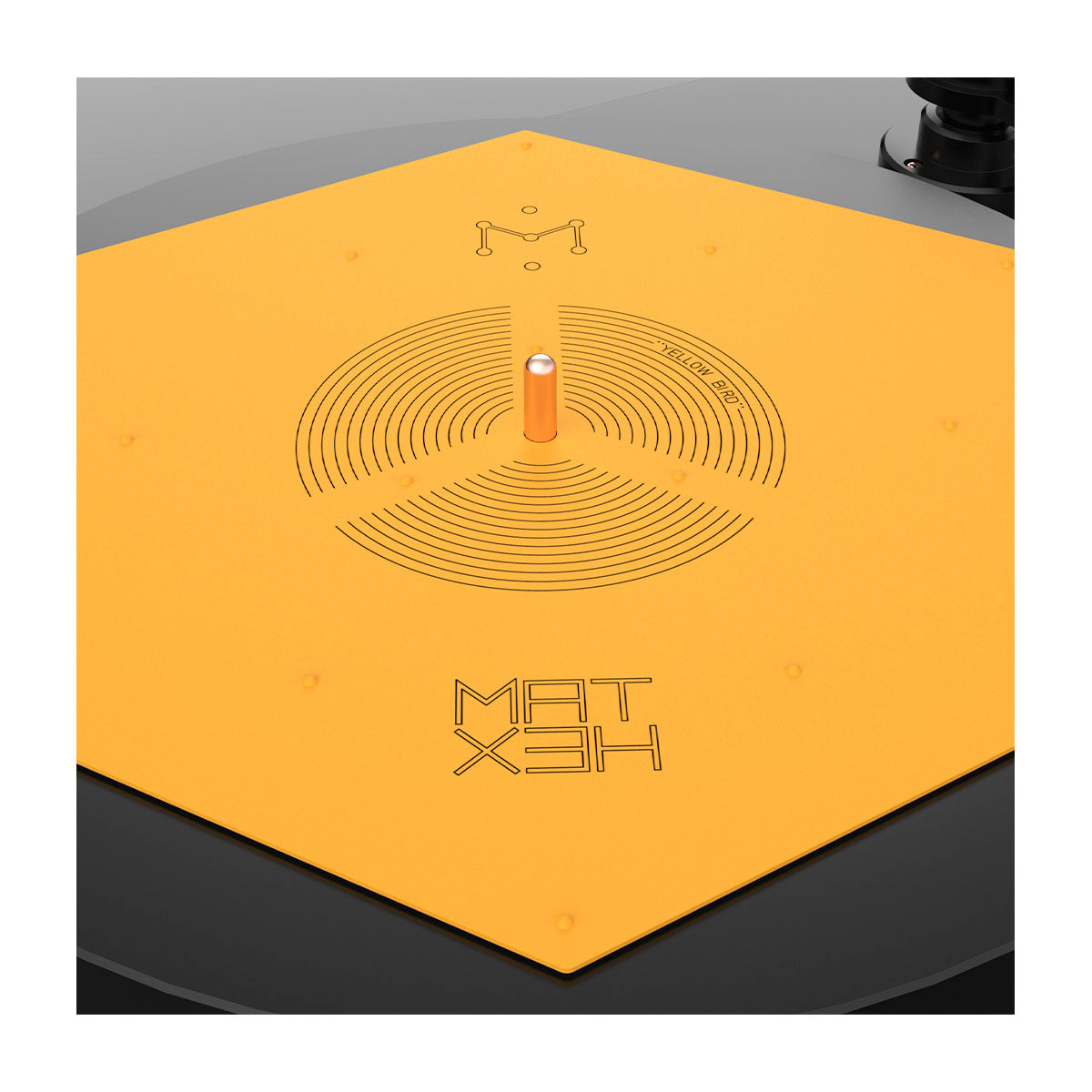 Hexmat Yellow Bird Phono Record Isolator - The Audio Experts