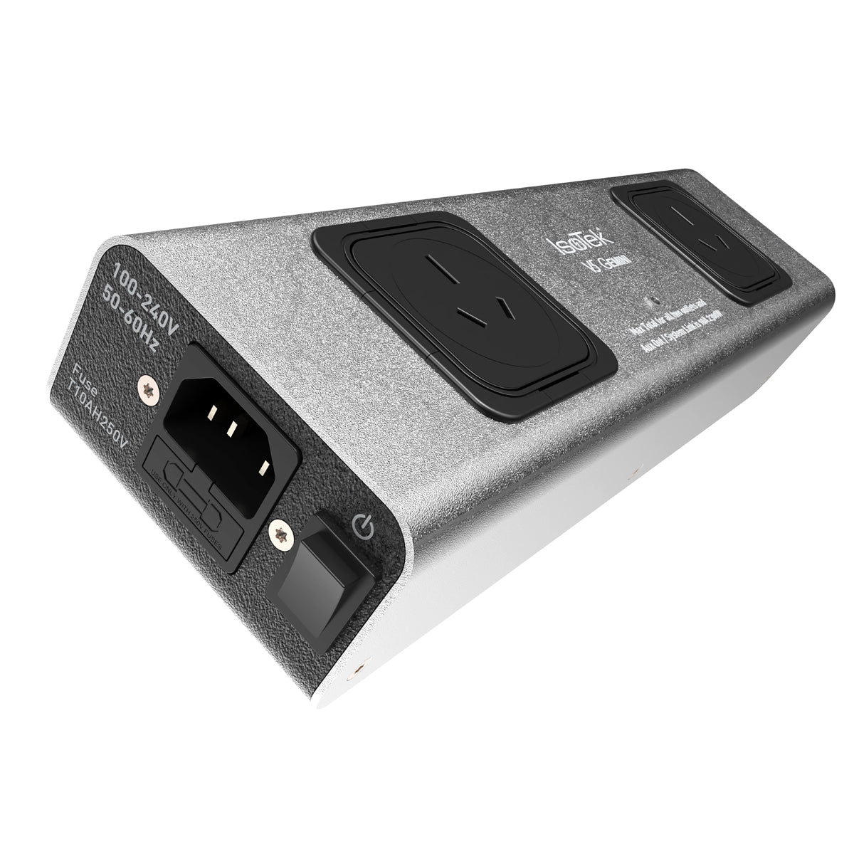 Isotek V5 Gemini 2-way Power Cleaning and Distribution Board - Silver - The Audio Experts