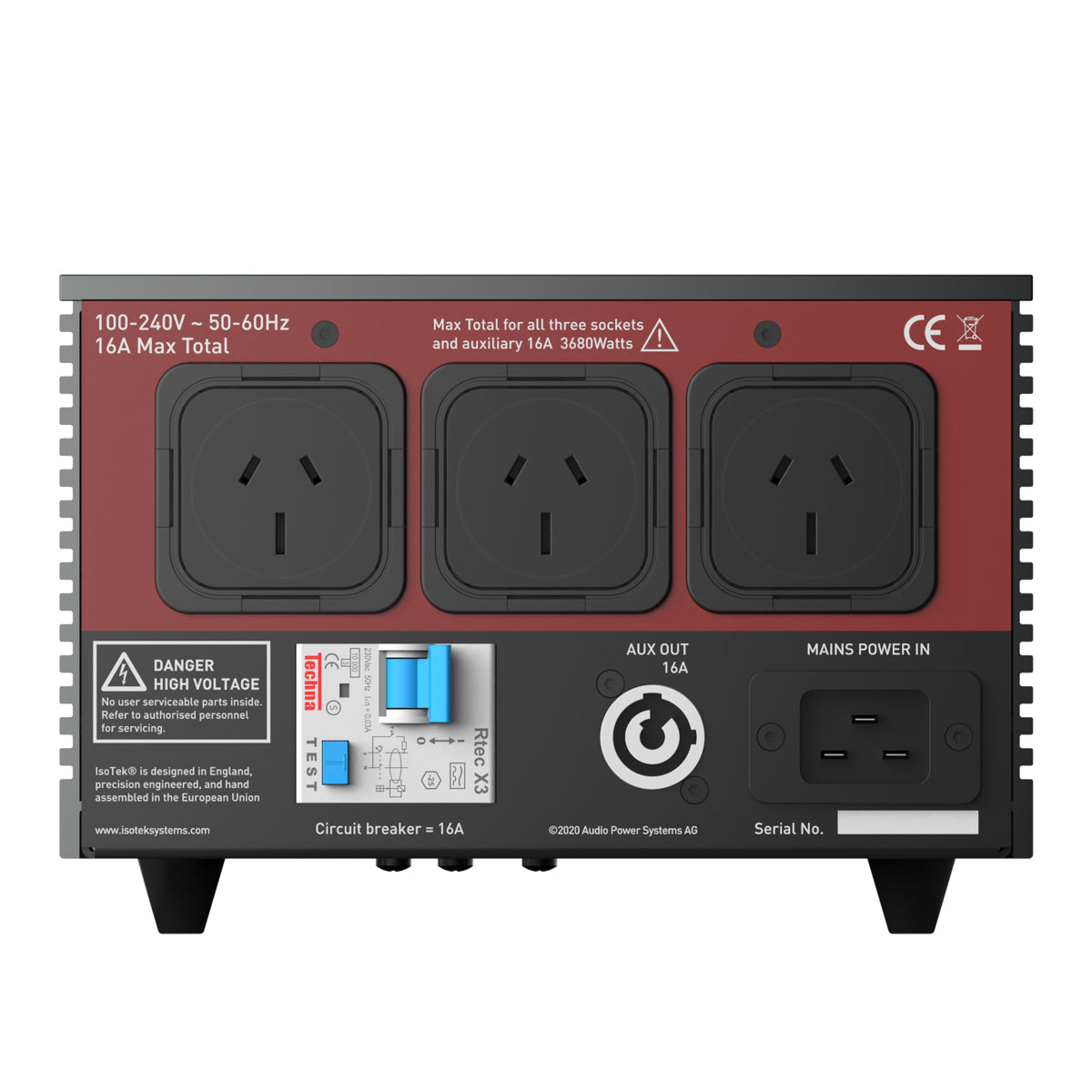 Isotek V5 Titan Power Conditioner - Black - The Audio Experts