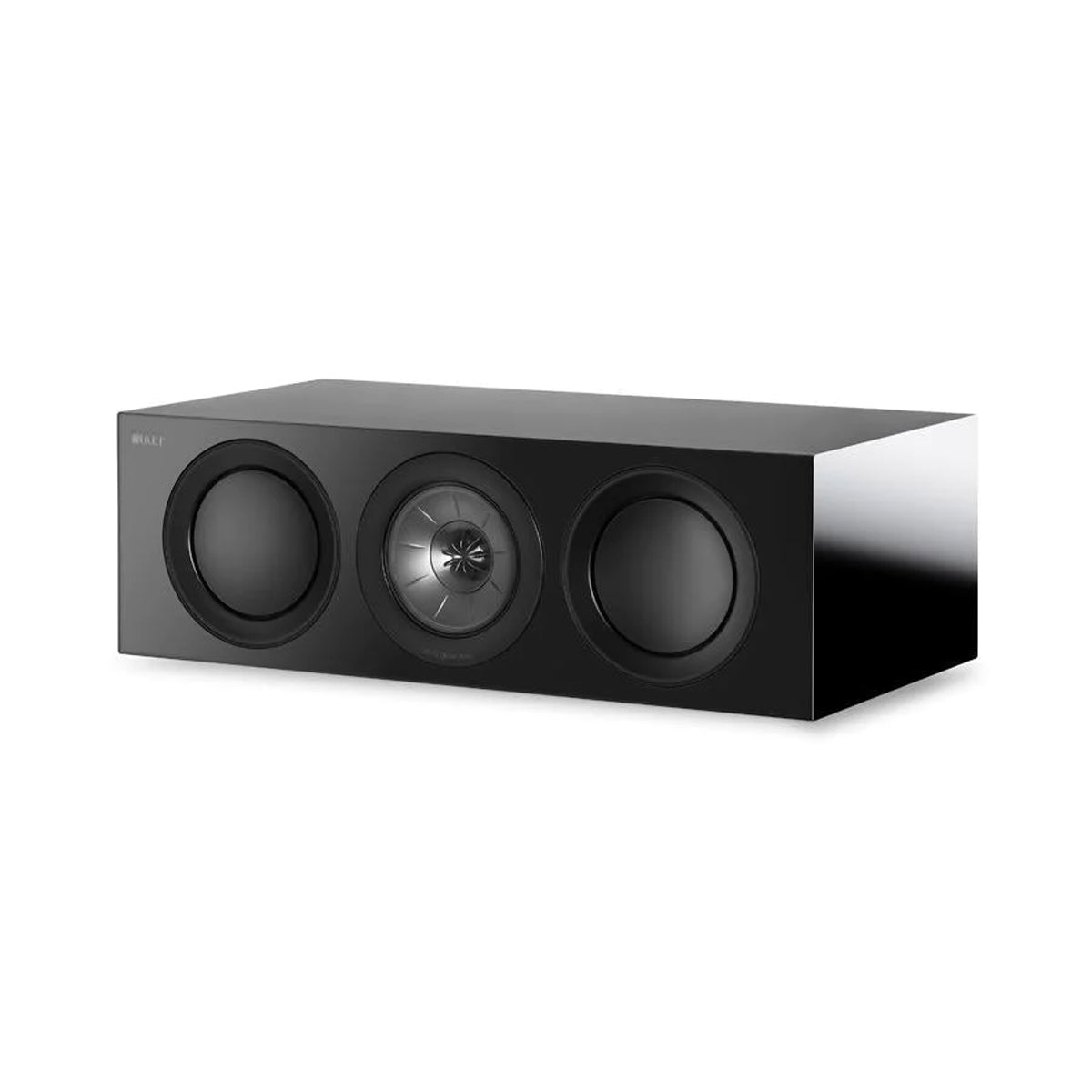 KEF R2 Meta Centre with Grill - Gloss Black - The Audio Experts