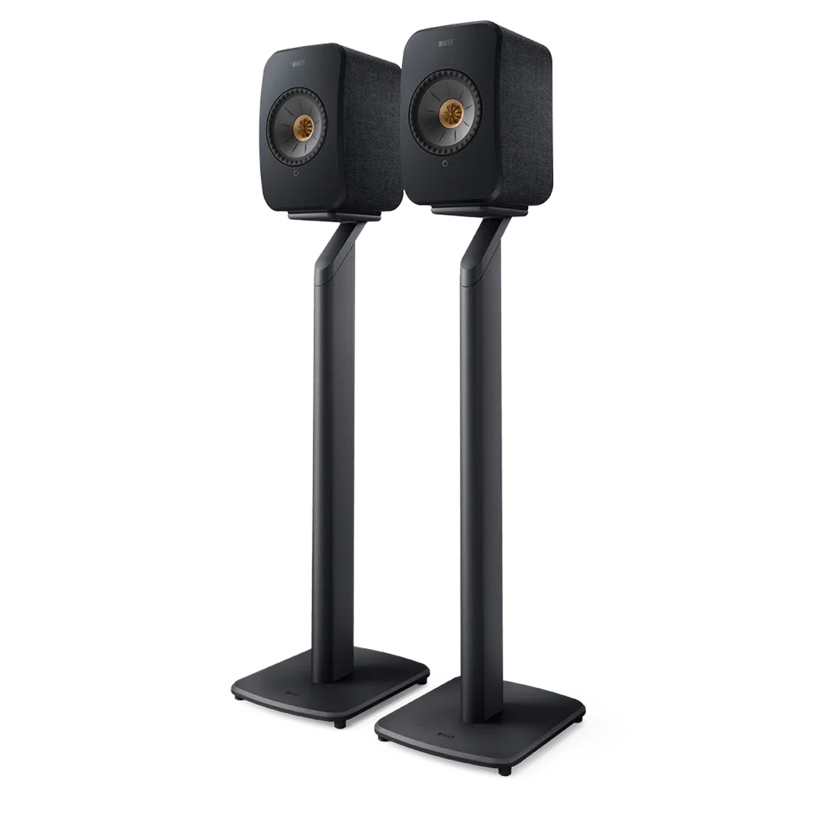 KEF S1 Speaker Stands for LSX Speakers - Black - The Audio Experts