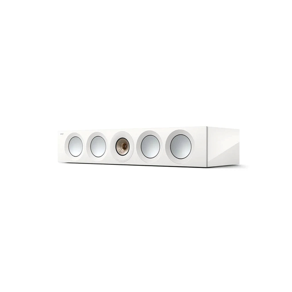 KEF Reference 4 Meta Centre speaker - Gloss White/Champane - The Audio Experts