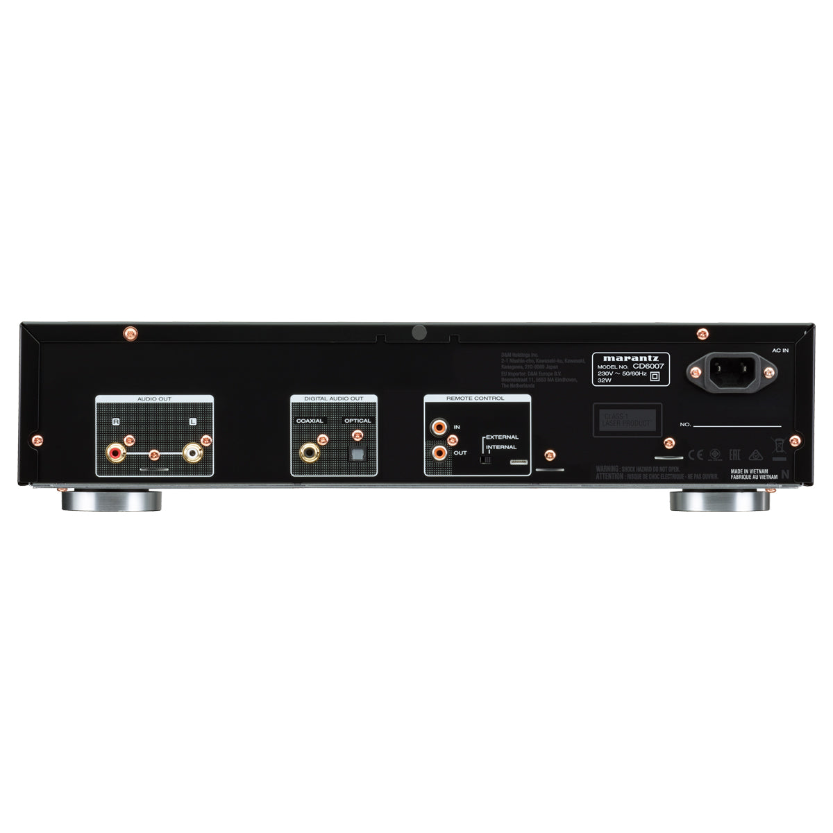 Marantz CD6007 CD Player Black - The Audio Experts