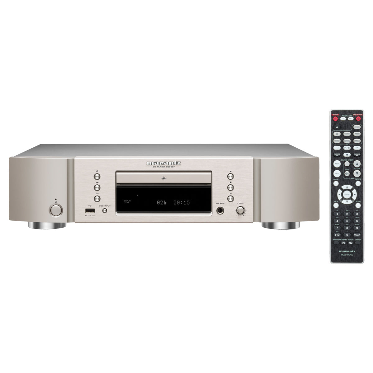 Marantz CD6007 CD Player Silver/Gold - The Audio Experts
