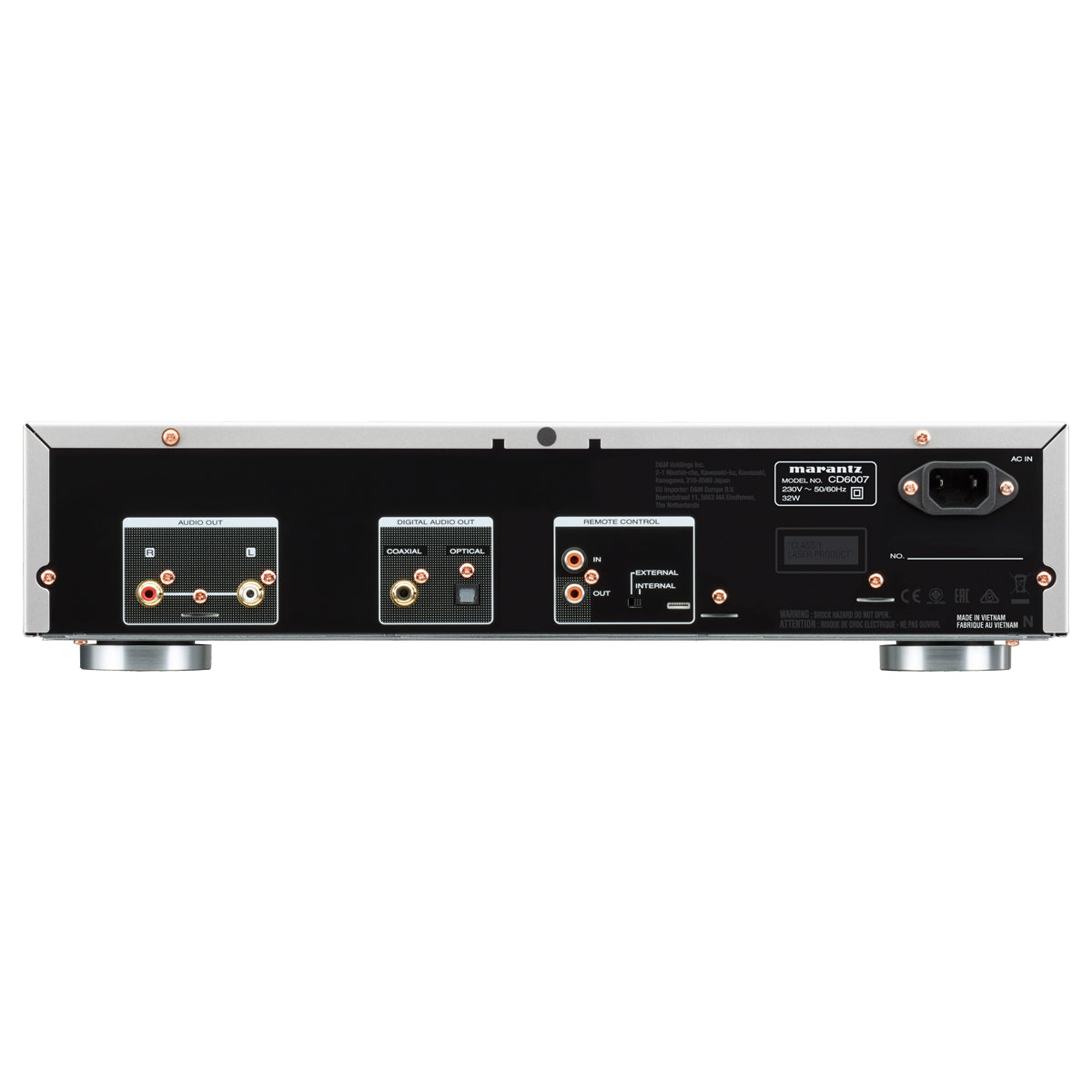 Marantz CD6007 CD Player Silver/Gold - The Audio Experts