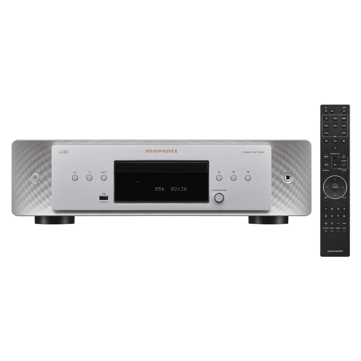 Marantz CD60 CD player - Silver - The Audio Experts