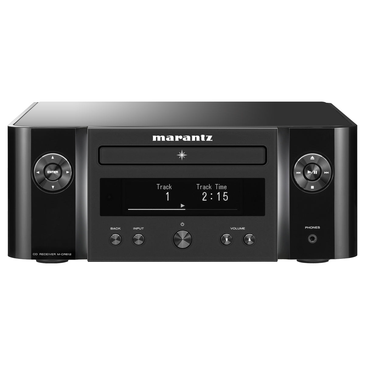 Marantz CR612 Compact Network CD Receiver with HEOS - Black - The Audio Experts