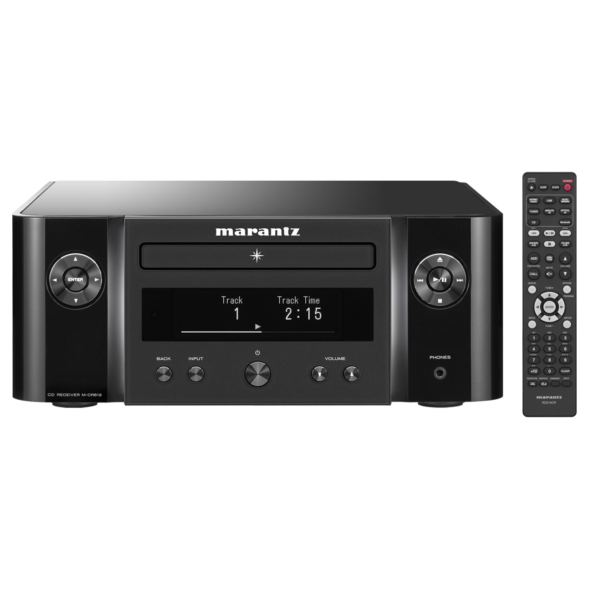 Marantz CR612 Compact Network CD Receiver with HEOS - Black - The Audio Experts