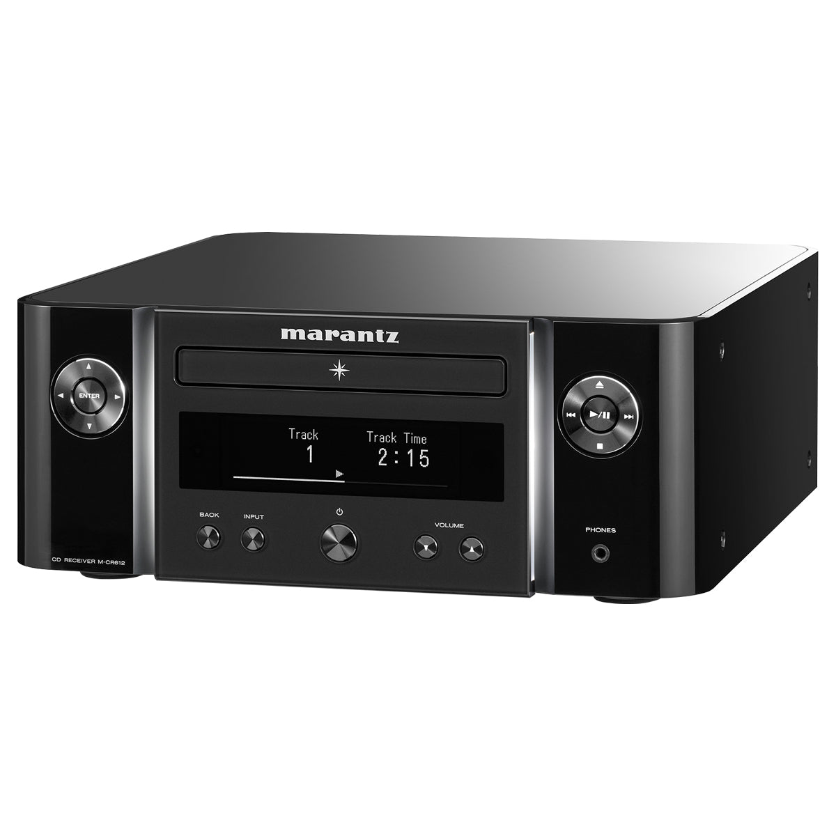 Marantz CR612 Compact Network CD Receiver with HEOS - Black - The Audio Experts