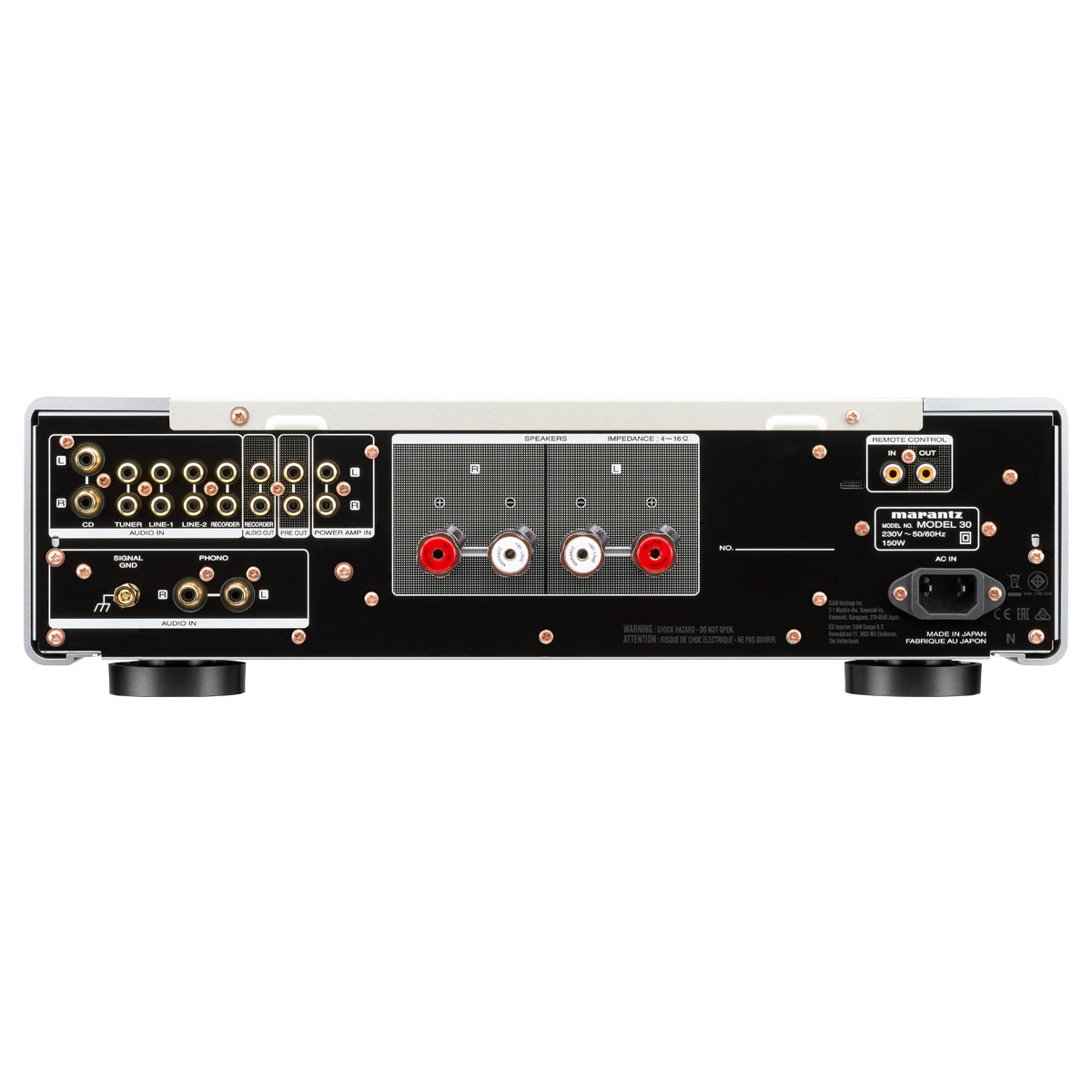 Marantz Model 30 Integrated Stereo Amplifier - Silver| Made in Japan - The Audio Experts