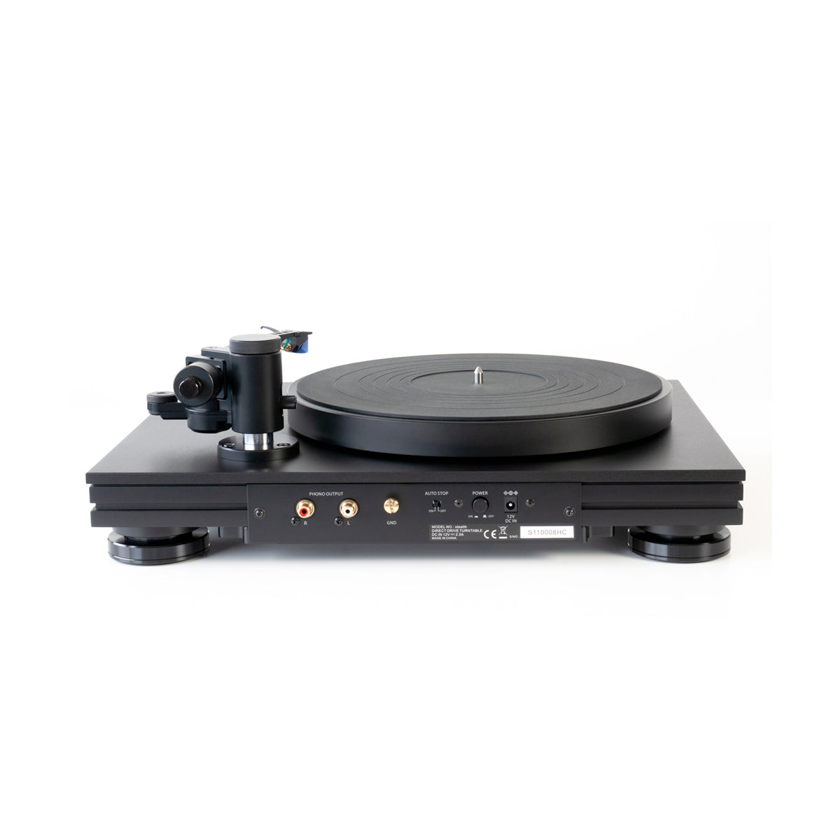 Music Hall Stealth Turntable Satin Black - The Audio Experts