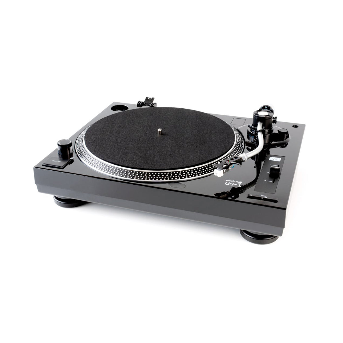 Music Hall US-1 Turntable High Gloss Black - The Audio Experts