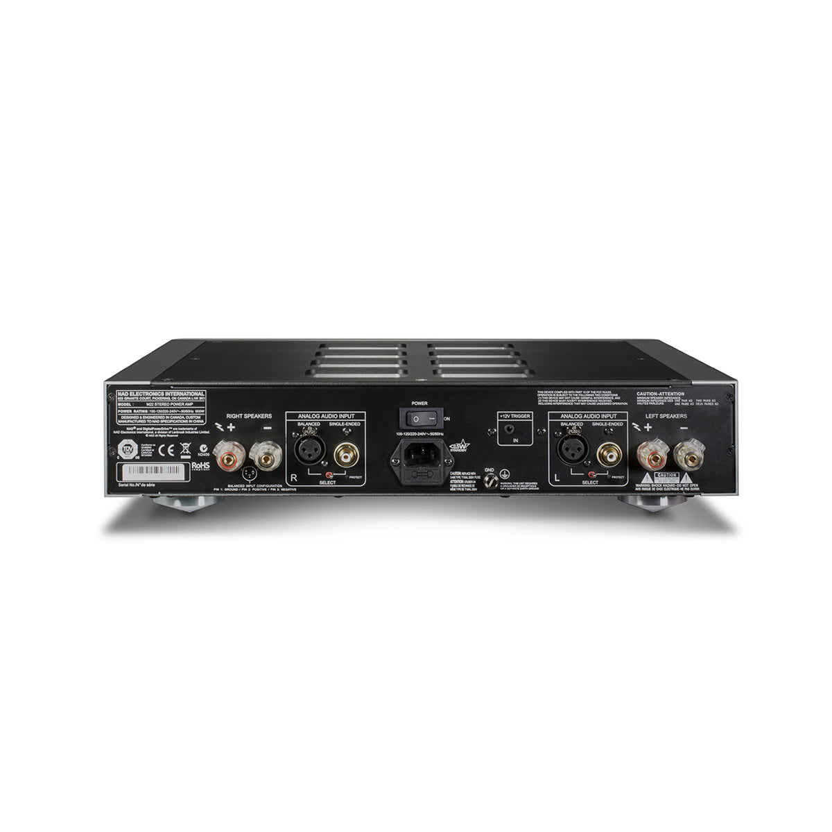 NAD M22v2 Stereo Power Amplifier - The Audio Experts