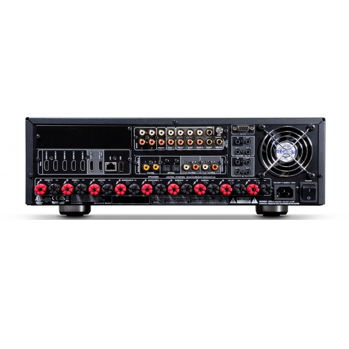NAD T778 AV Receiver - The Audio Experts