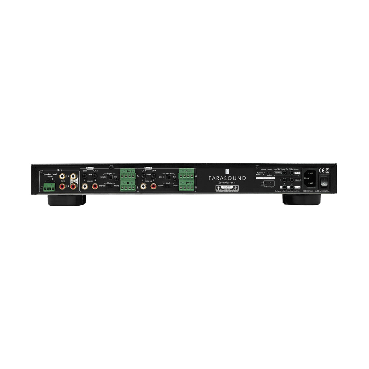 Parasound ZONE MASTER ZM4 9 Speakers Amplifier - The Audio Experts