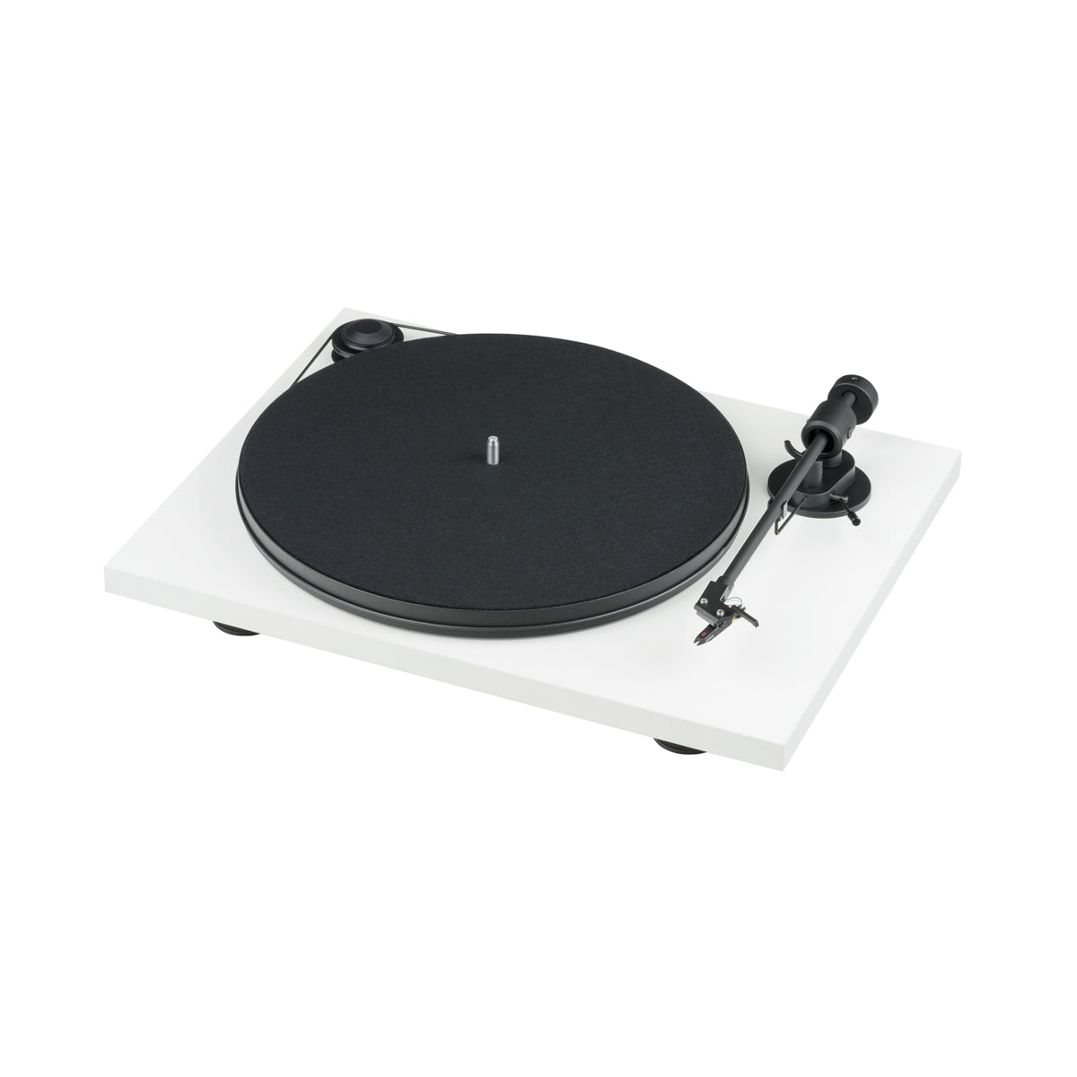 Pro-Ject Primary E Turntable with OM Cartridge - Matt White - The Audio Experts