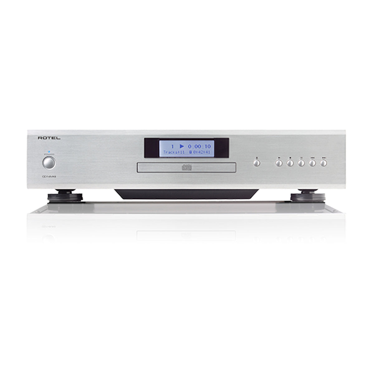 Rotel CD14 MKII CD Player - Silver - The Audio Experts