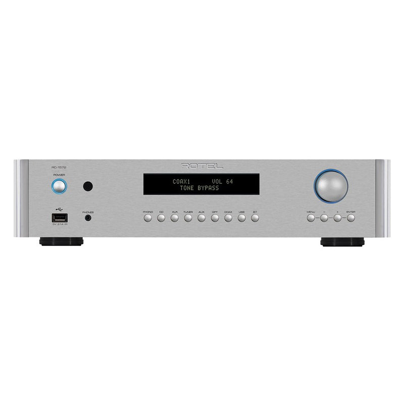 Rotel RC1572 MKII Preamplifier - Silver - The Audio Experts