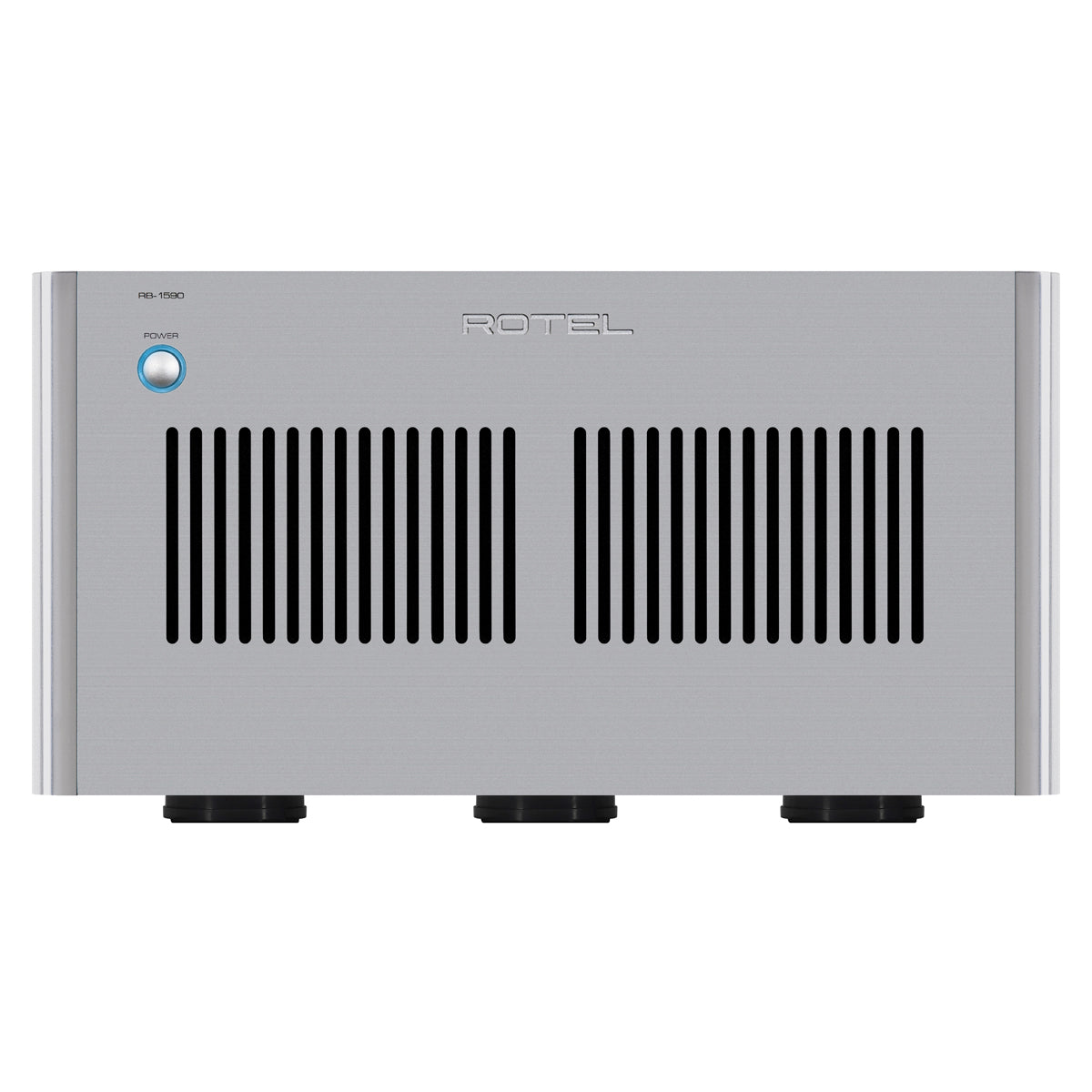 Rotel RB1590 stereo Power Amplifier - Silver - The Audio Experts
