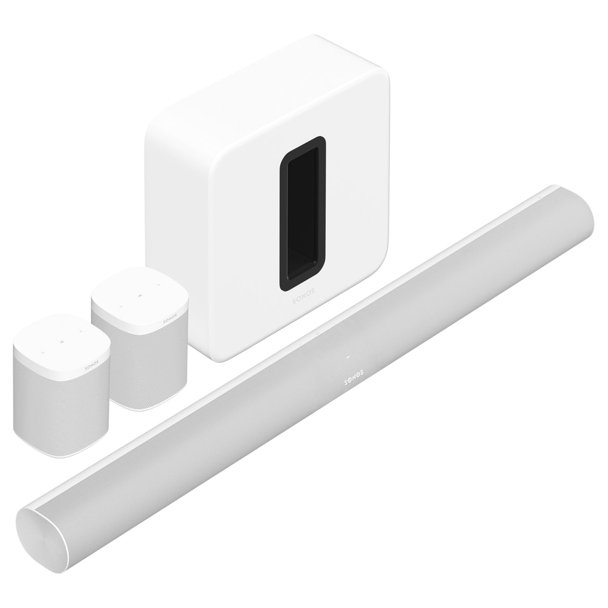 Sonos ARC Surround Sound System White - The Audio Experts