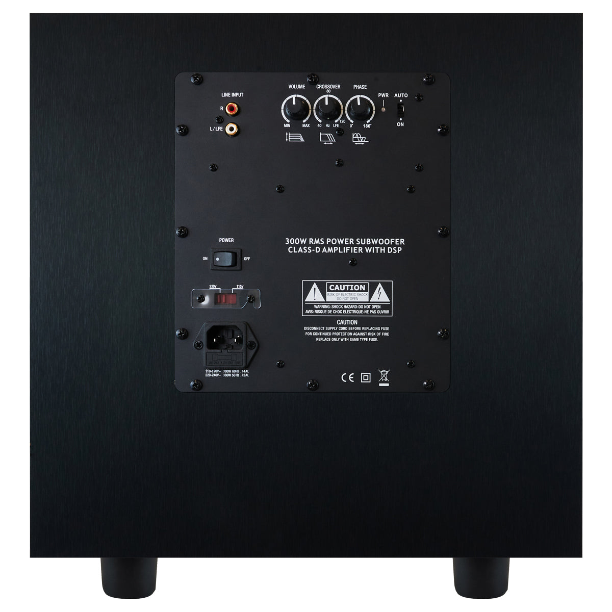 Whatmough Emotion 12" Subwoofer - Black - The Audio Experts