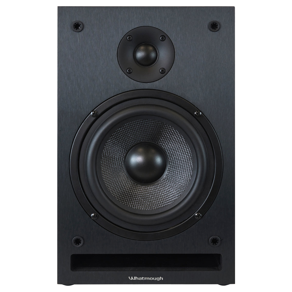 Whatmough Emotion WEBS65 6.5" Bookshelf Speakers - Black - The Audio Experts