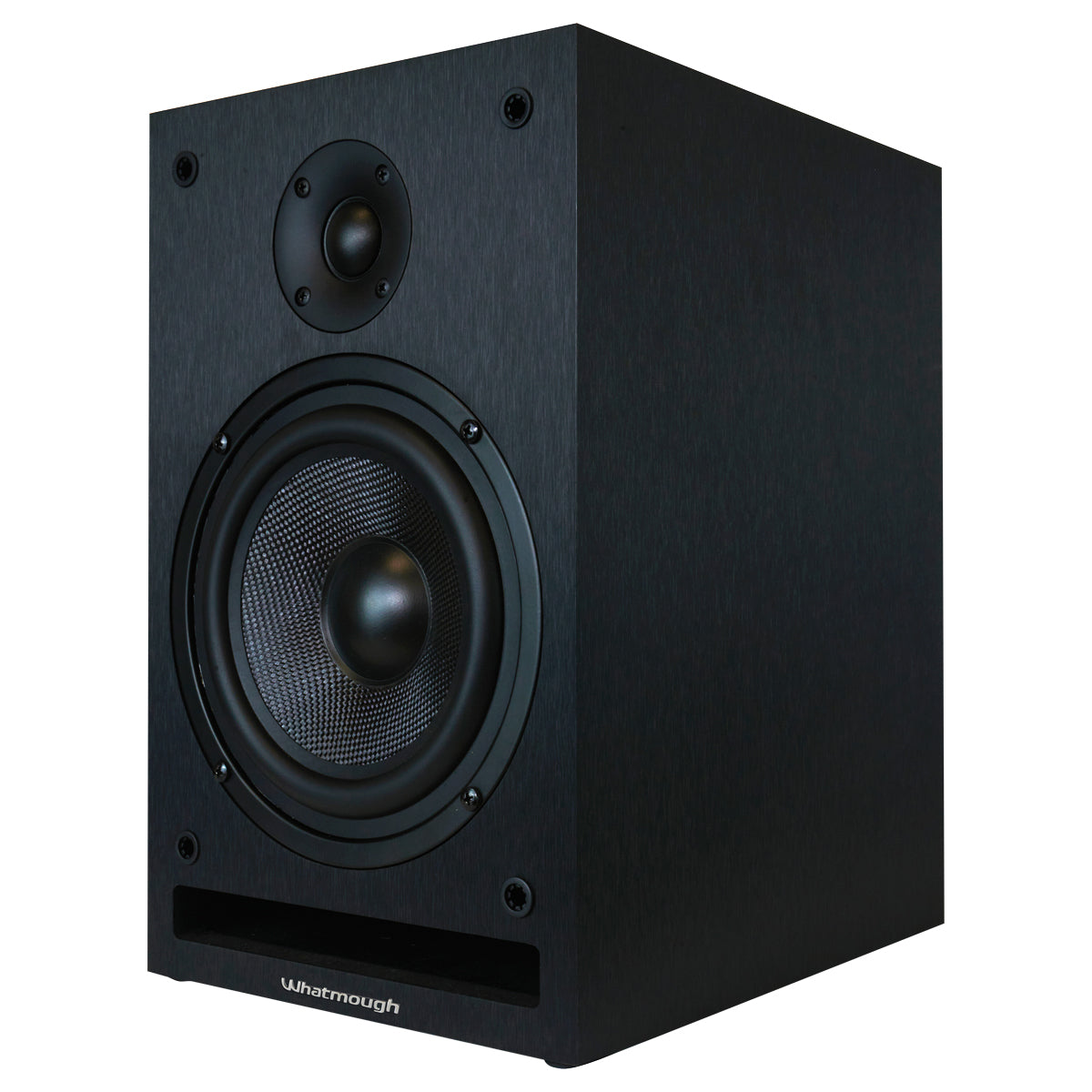 Whatmough Emotion WEBS65 6.5" Bookshelf Speakers - Black - The Audio Experts