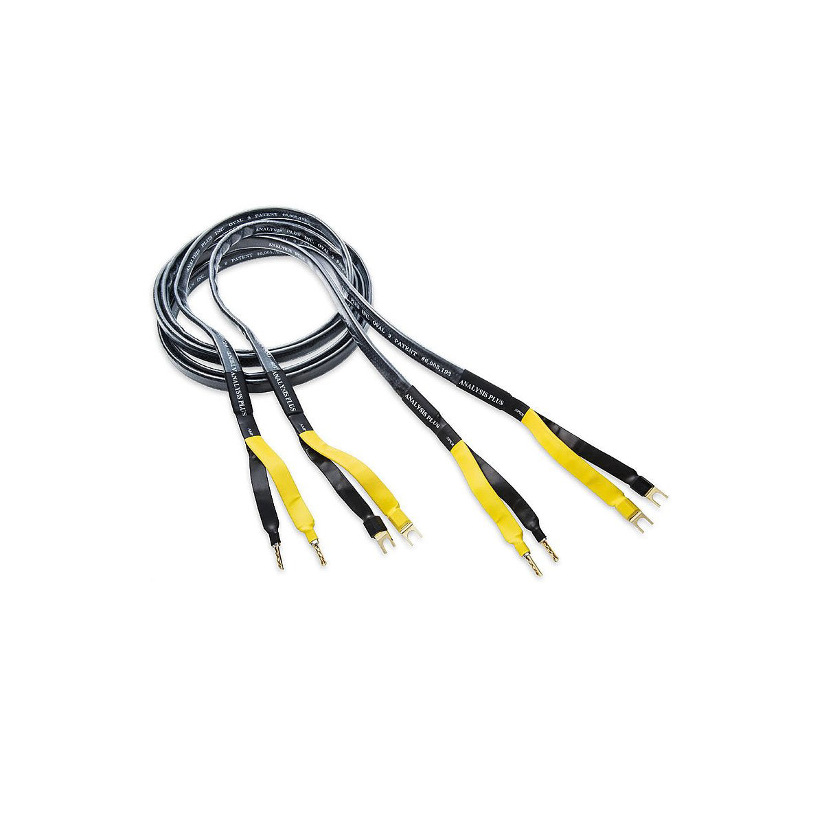 Analysis Plus Black Mesh Oval 9 Speaker Cable - The Audio Experts