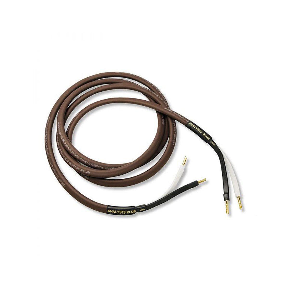 Analysis Plus Oval Chocolate 12/2 Speaker Cable - The Audio Experts