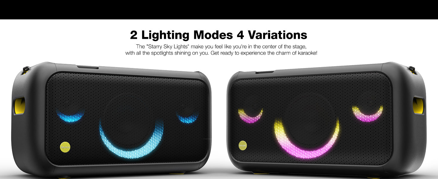 Ikarao BREAK X1 Portable 800w Karaoke Machine with 13.3" Display "AVAILABLE NOW!"