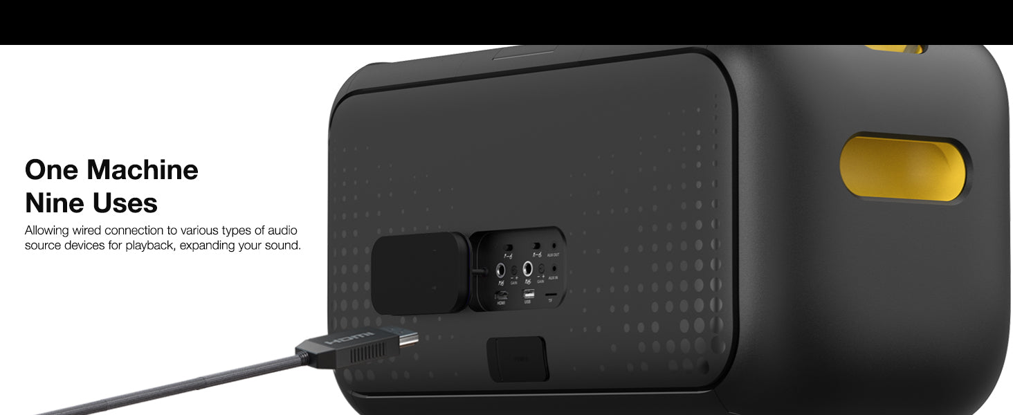 Ikarao BREAK X1 Portable 800w Karaoke Machine with 13.3" Display "AVAILABLE NOW!"