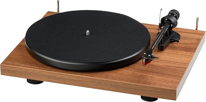 Pro-Ject Debut E Carbon Turntable – Walnut (Open Box Special)
