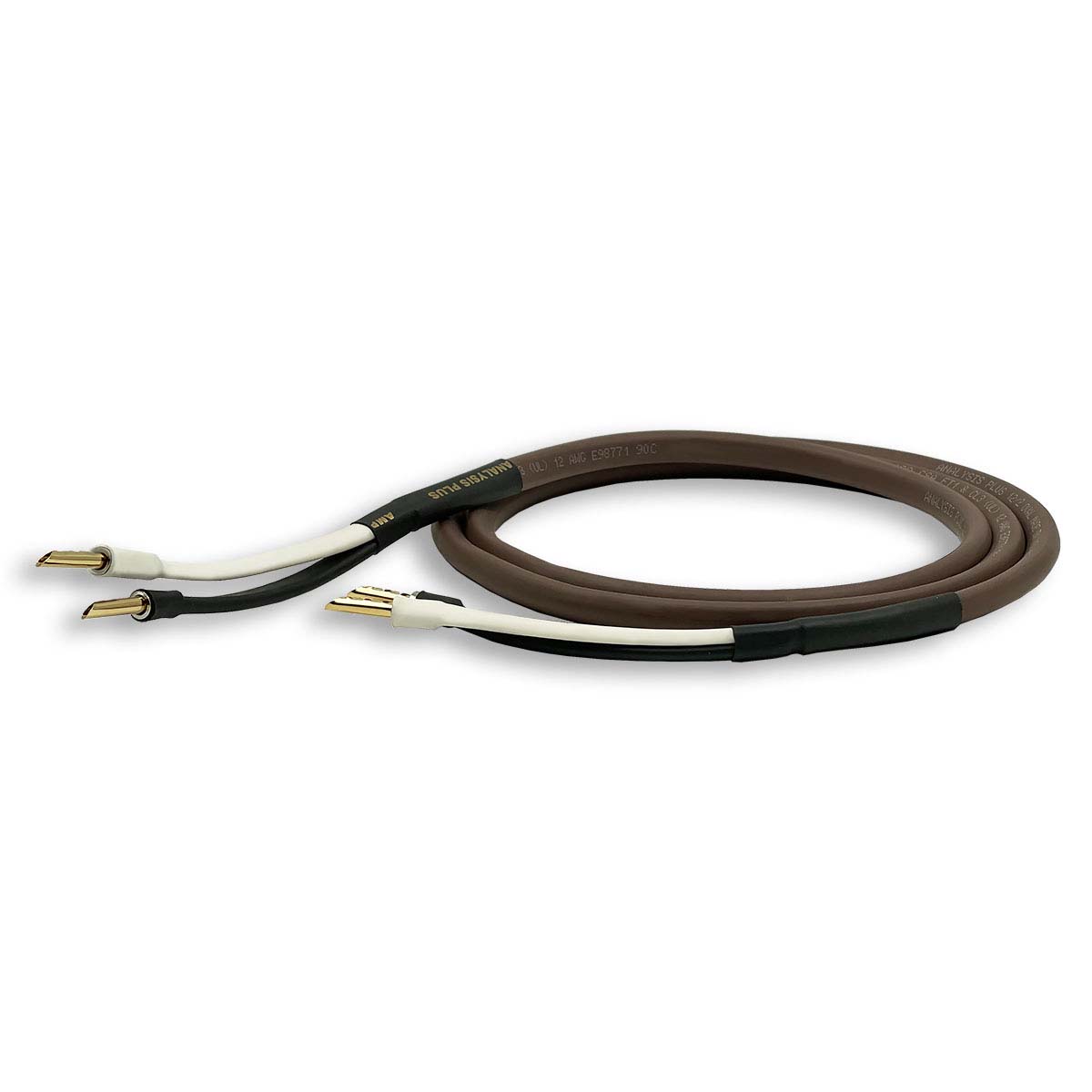 Analysis Plus Chocolate Oval 12/2 CL3 Speaker Cable