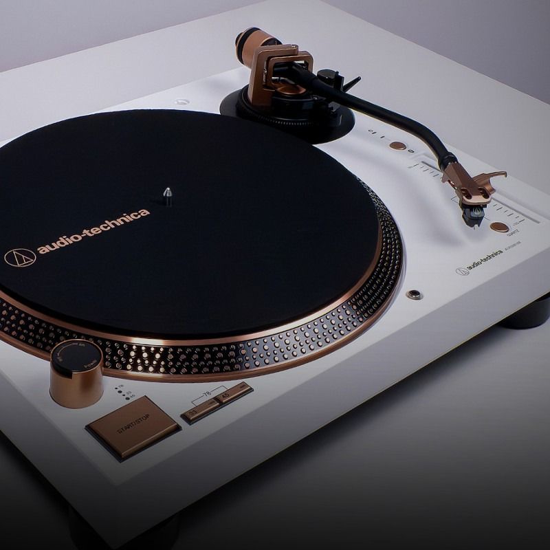 Audio Technica AT-LP120XBT-USB-Black | White Bronze