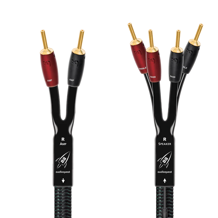 Audioquest Speaker Cables | ROCKET 88 | Single BiWire