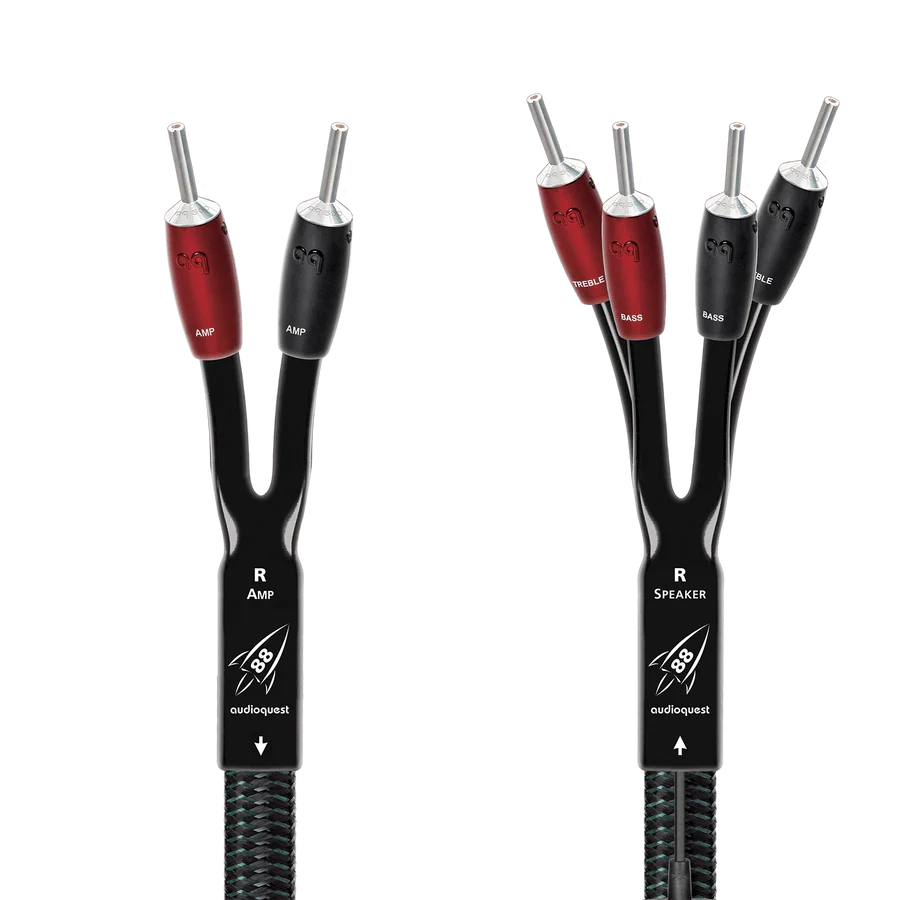 Audioquest Speaker Cables | ROCKET 88 | Single BiWire