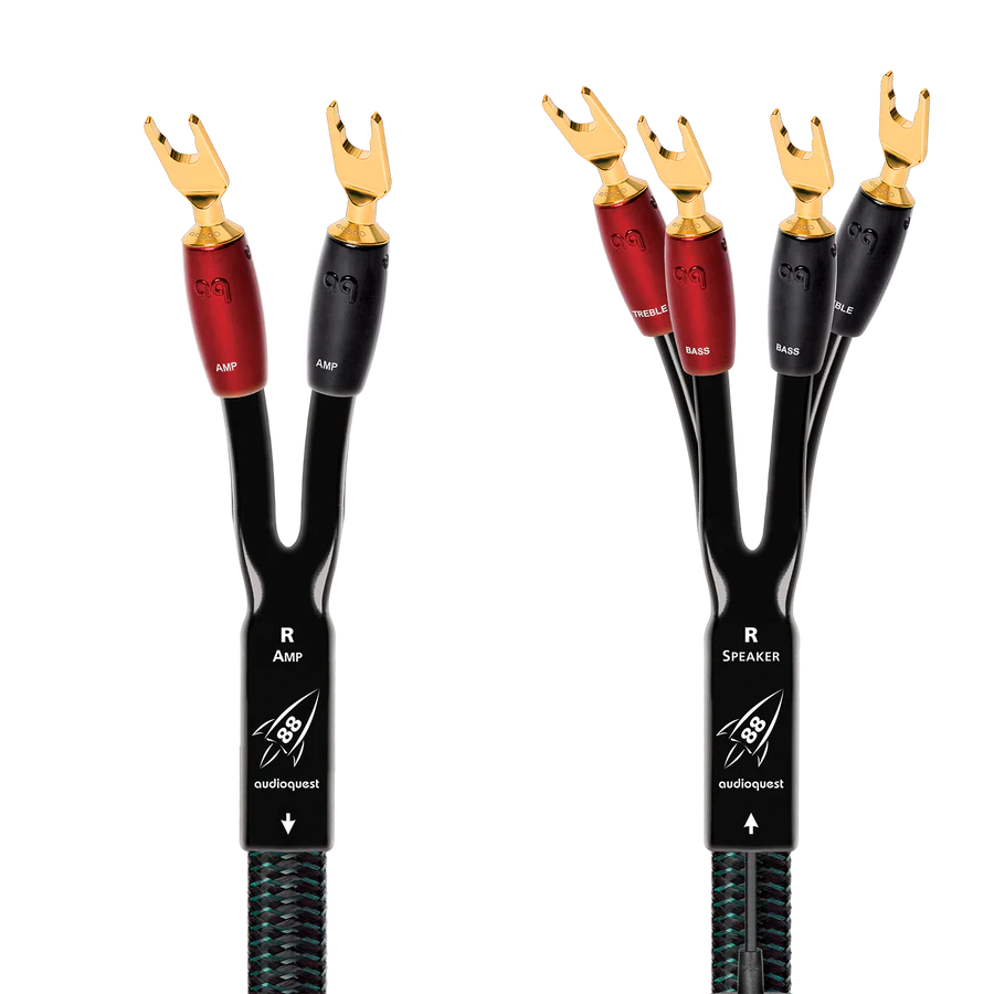 Audioquest Speaker Cables | ROCKET 88 | Single BiWire