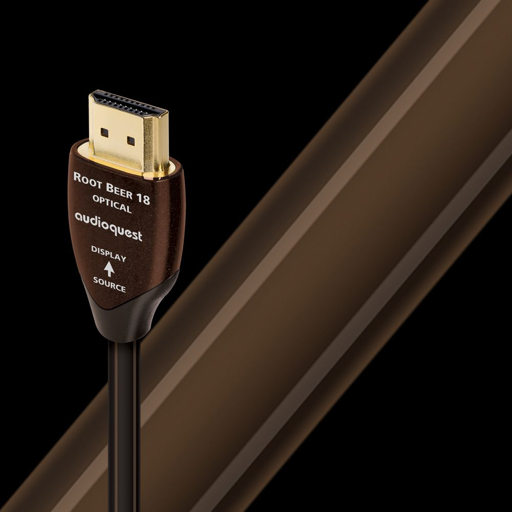 Audioquest HDMI 18G AOC Cable - ROOT BEER