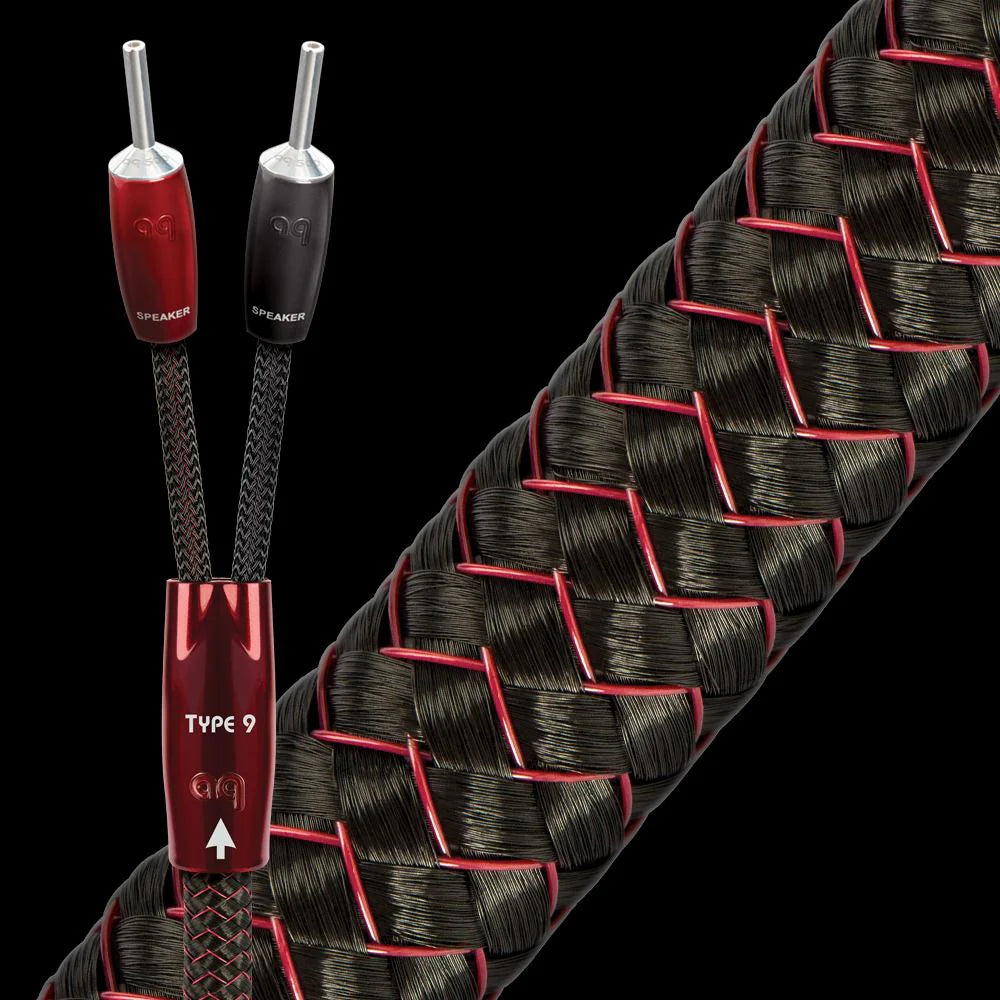 Audioquest Speaker Cables - TYPE 9 + 72v DBS