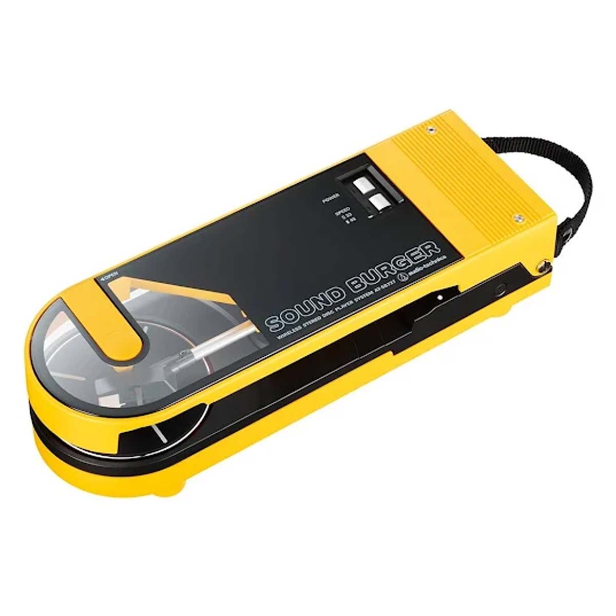 Audio Technica SB727 SOUND BURGER Portable Bluetooth Turntable -Yellow