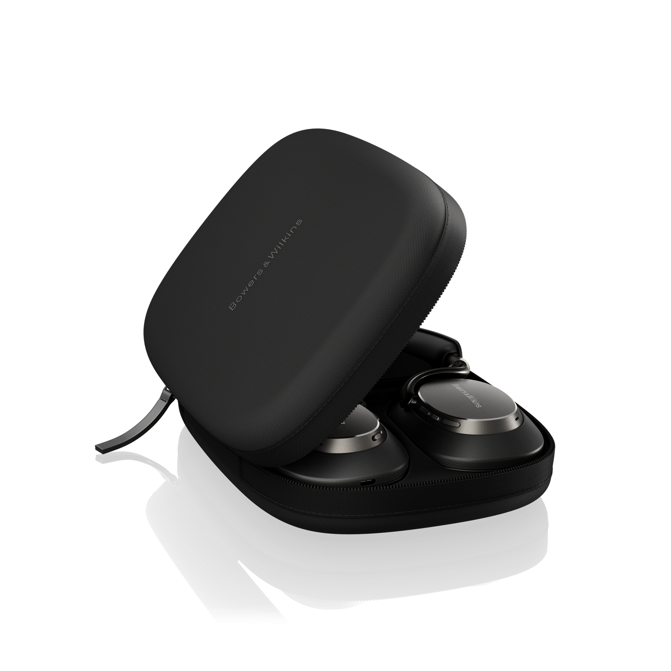 Bowers & Wilkins Px8 S2 Noise Cancelling Wireless Headphones - Onyx Black | Warm Stone