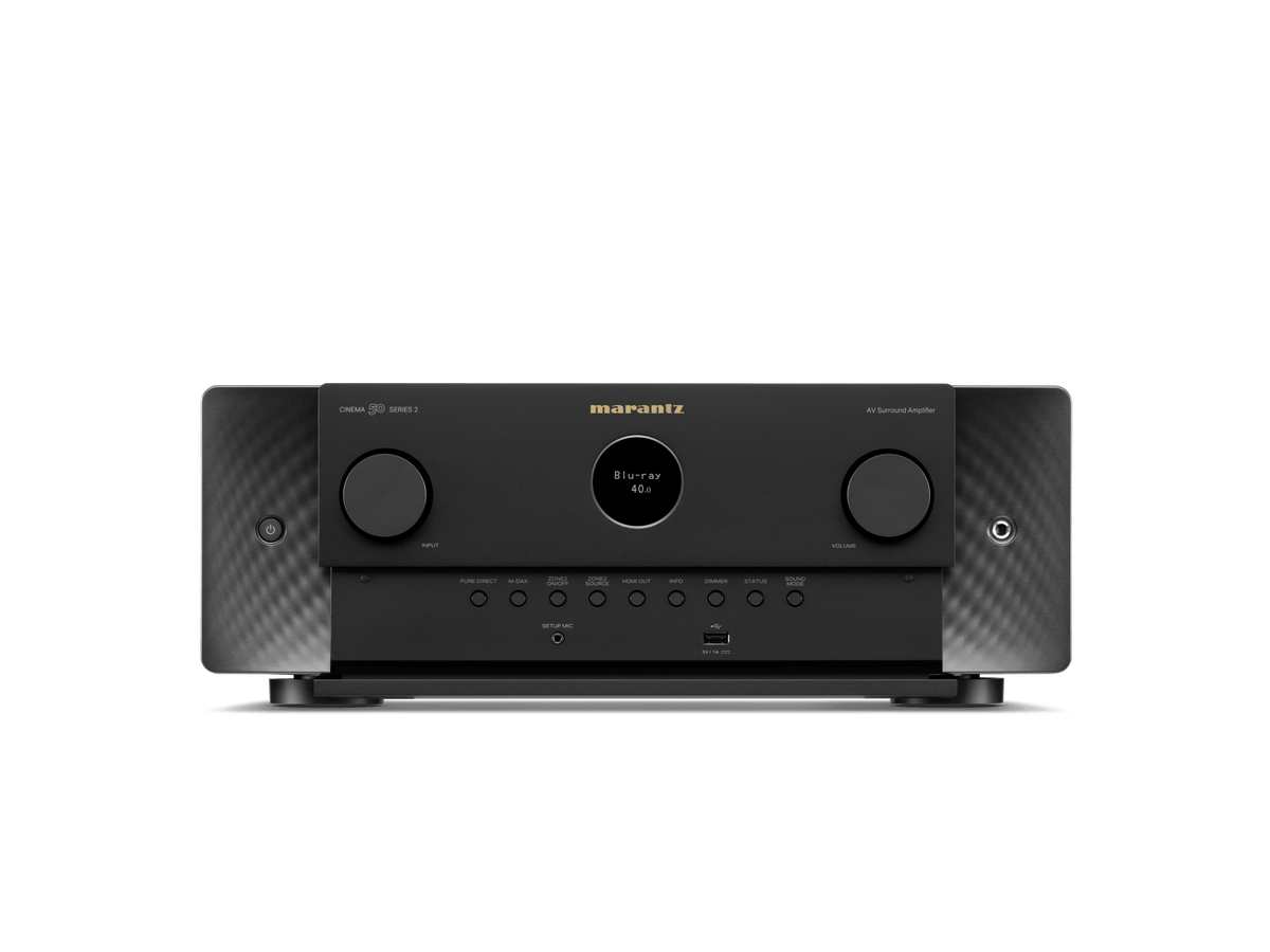 Marantz CINEMA 50 Series 2 AV receiver - front panel open