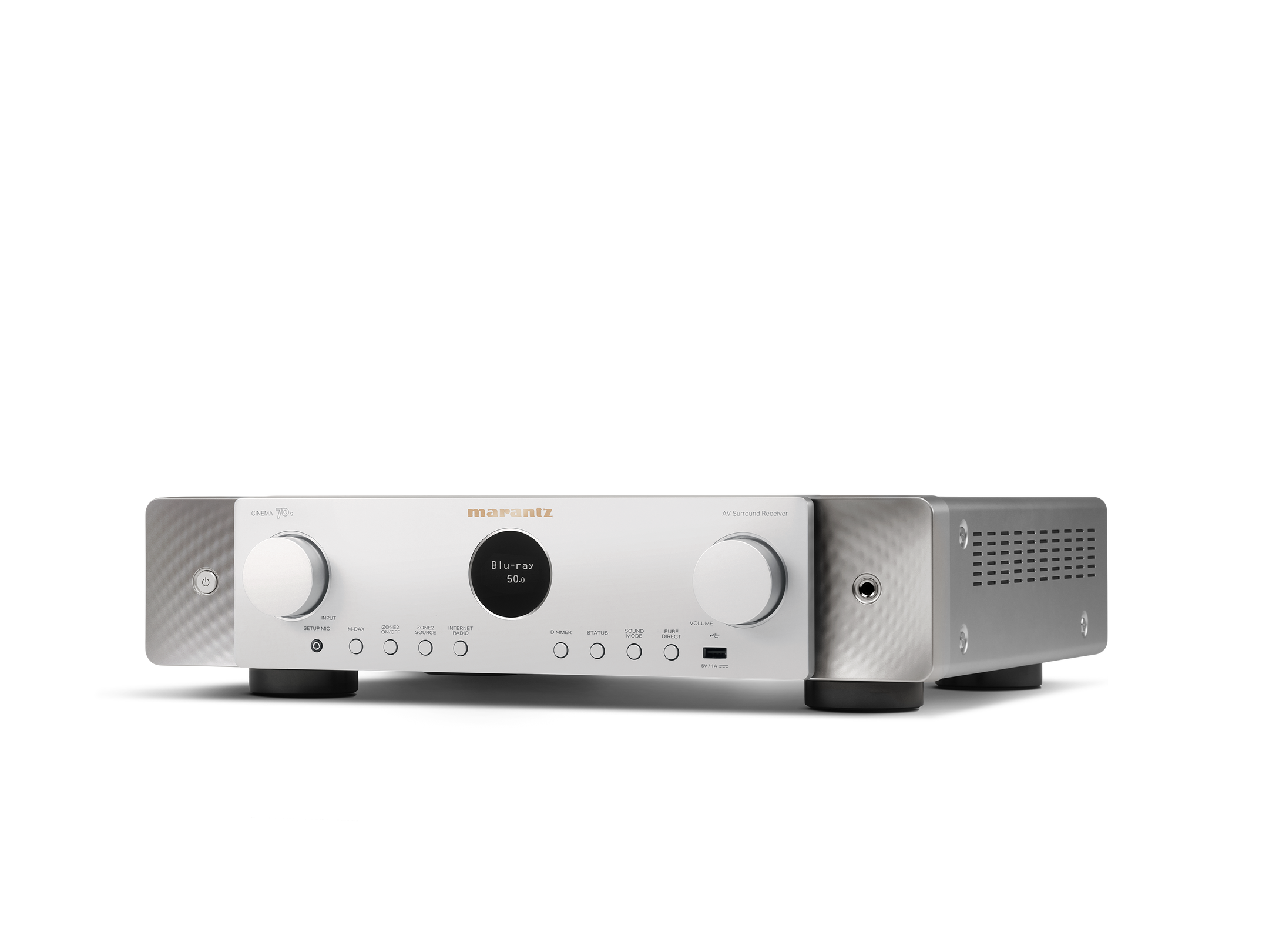 Marantz CINEMA 70s Slimline 7.2CH AV Receiver - Black | Silver