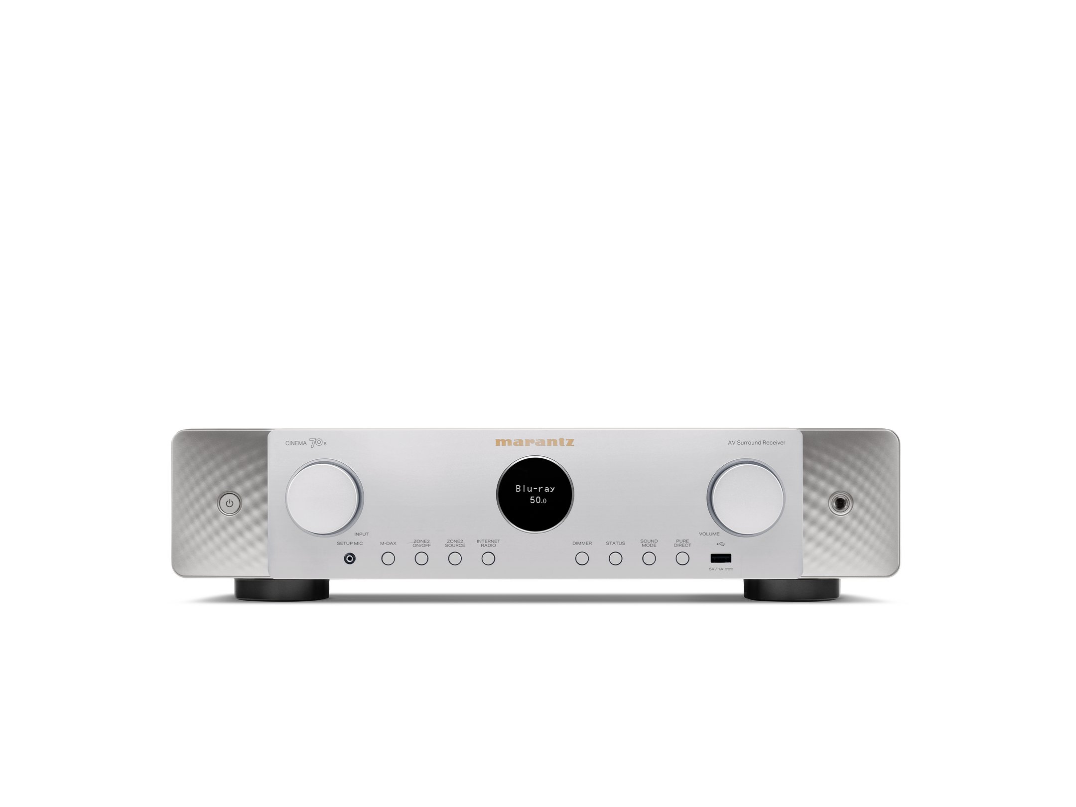 Marantz CINEMA 70s Slimline 7.2CH AV Receiver - Black | Silver