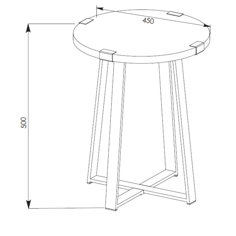 RVM Capri End Table