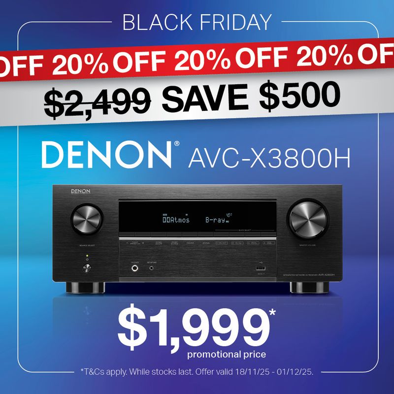 Denon AVC-X3800H 9-channel AV Receiver