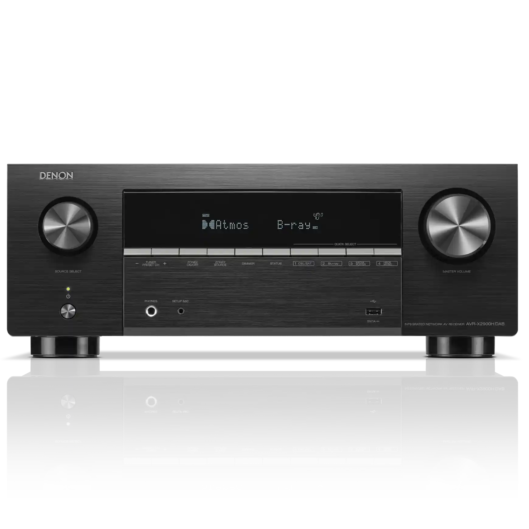 Denon AVR-X2900H 7 x 95w 2-Zone AV Receiver