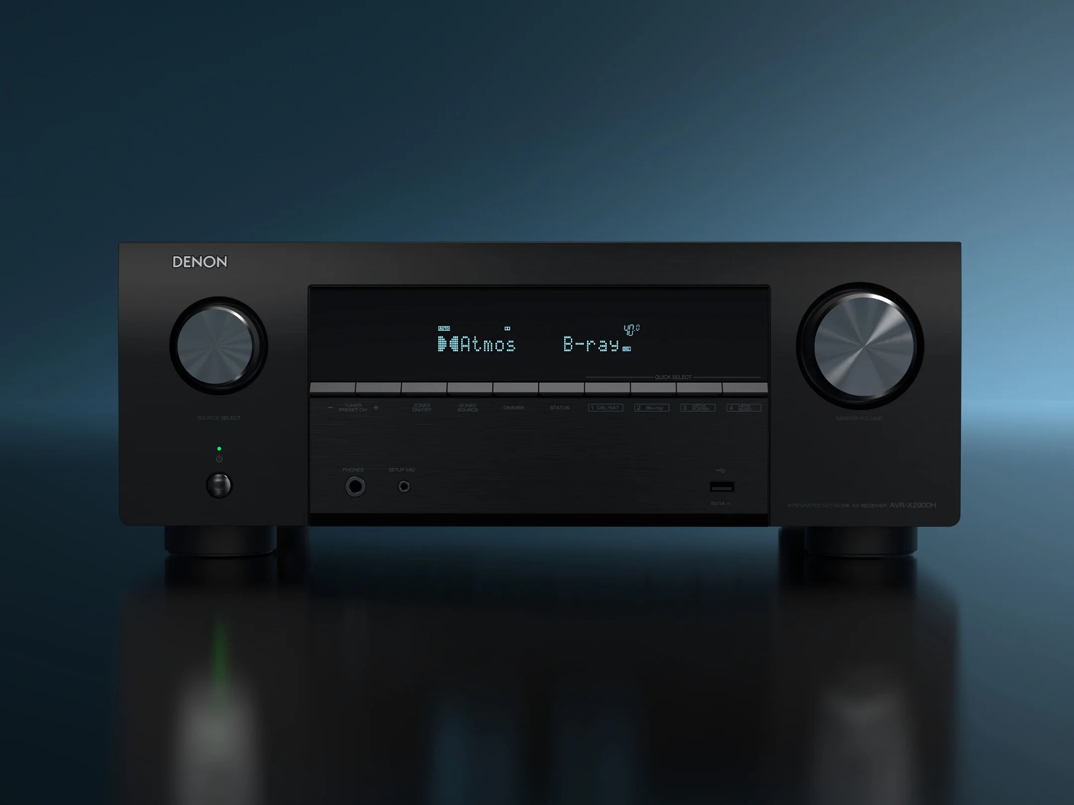 Denon AVR-X2900H 7 x 95w 2-Zone AV Receiver