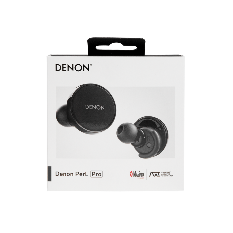 Denon Perl Pro Wireless Ear-Buds Black/White