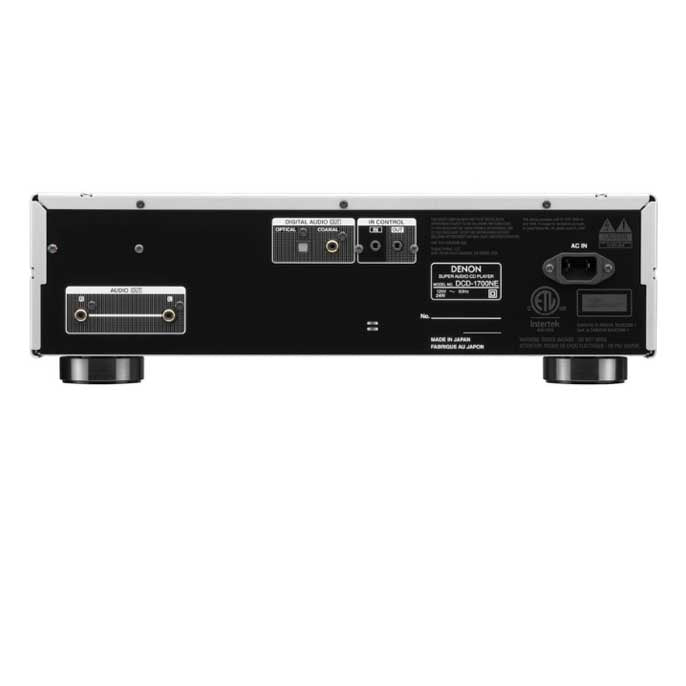 Denon DCD-1700NE CD/SACD Player - Silver (Please call to enquire stock availability)